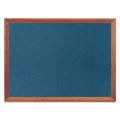 United Visual Products Decor Wood Combo Board, 36"x24", Cherry/Black Porcelain & Amethyst UV702DEFAB-CHERRY-BLKPORC-AMETHY